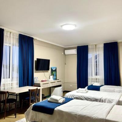 Mini Hotel Comfort Shymkent Bagian luar foto