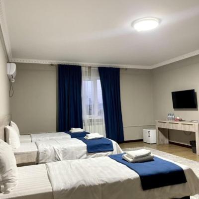 Mini Hotel Comfort Shymkent Bagian luar foto